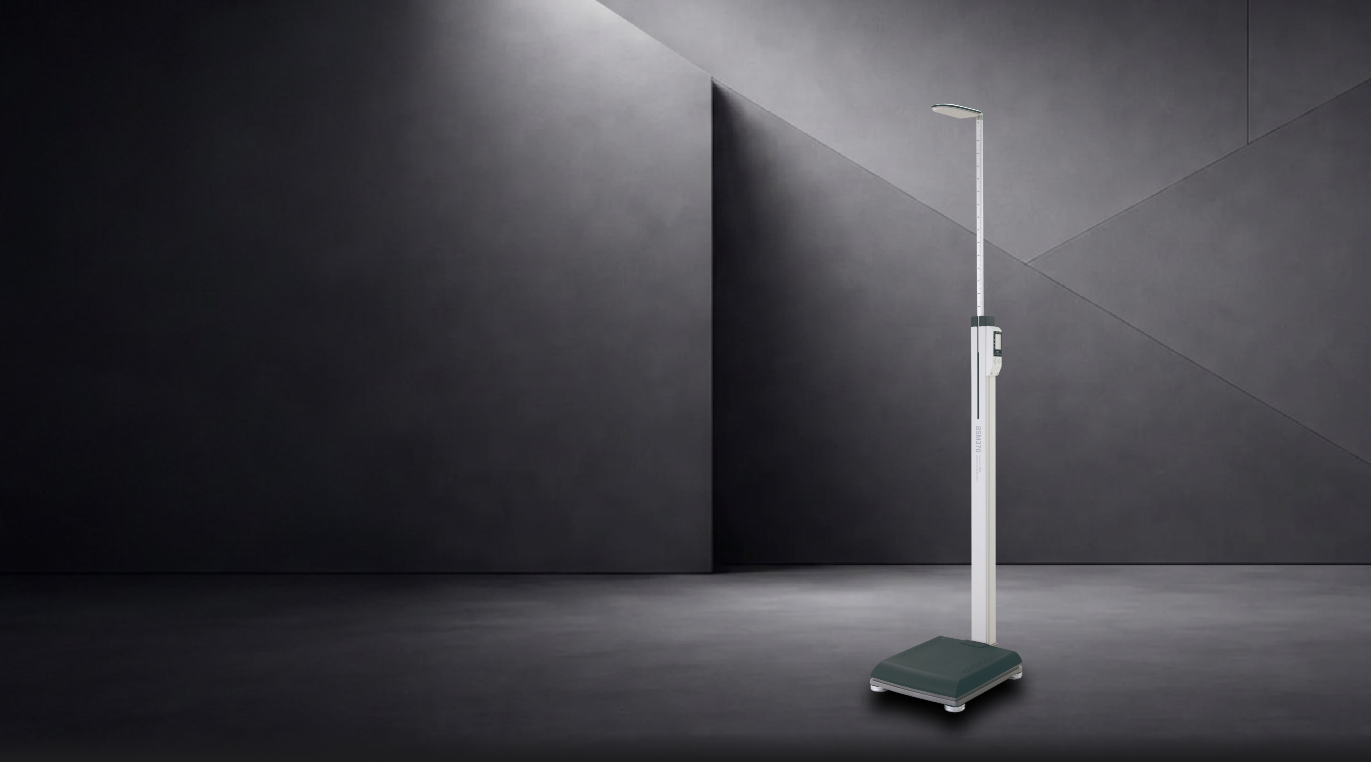 대량 검진에 최적화 된 이동형 신장체중계