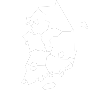 전국 지사 지도